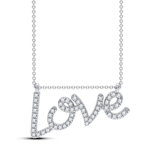 0.12 ct Diamond Necklace in 10K Gold