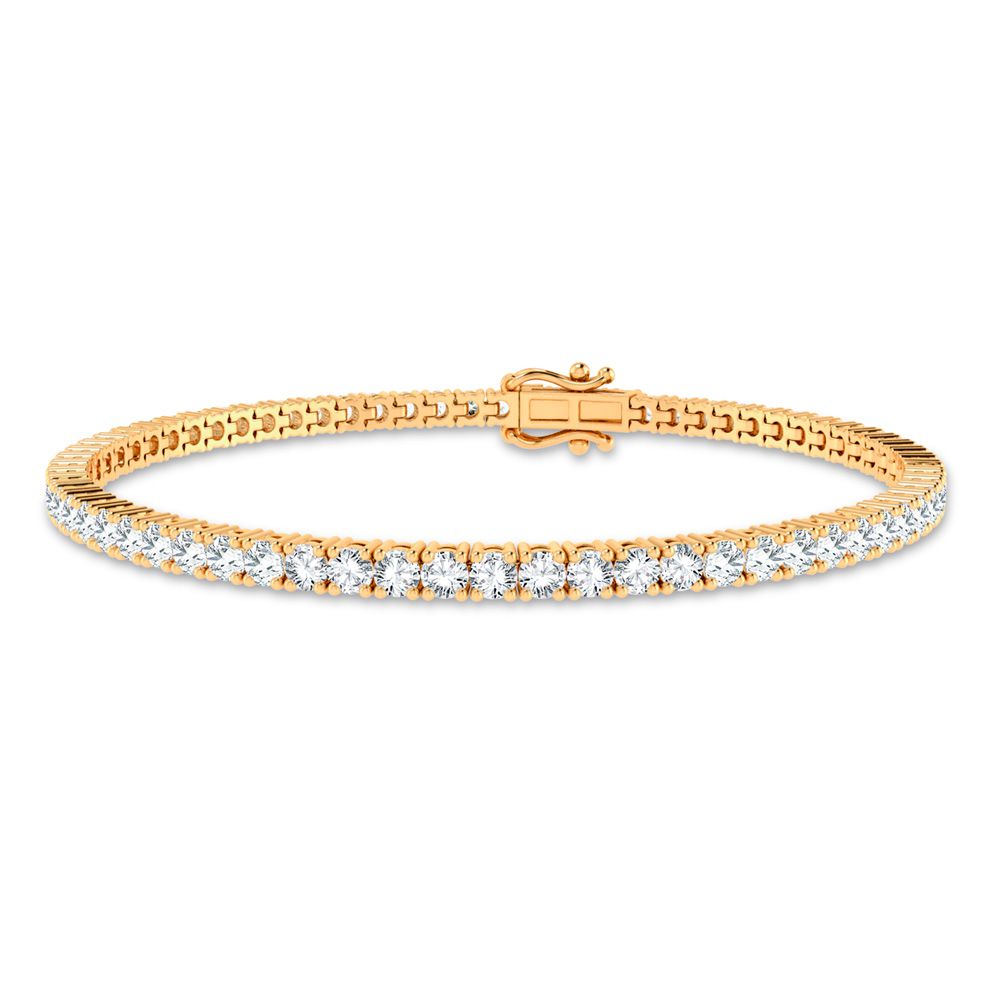 3.00 ct Diamond Bracelet in 14K Gold