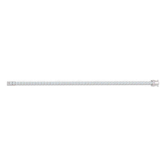 7.04 ct Lab Grown Diamond Bracelet in 14K Gold