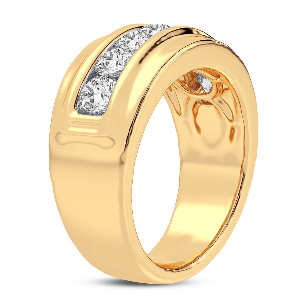 1.50 ct Men's Diamond Band in 14K Gold