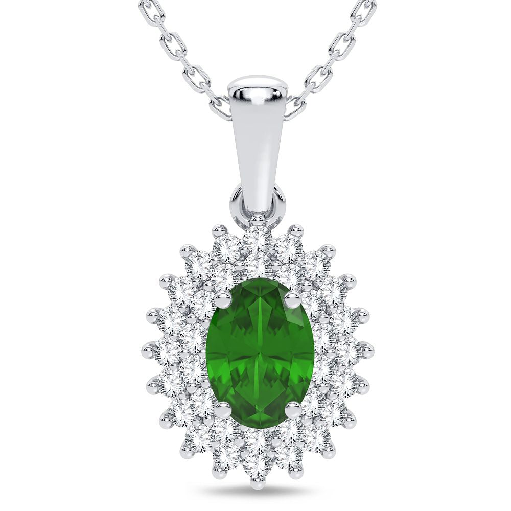 0.25 ct Diamond Pendant in 14K Gold