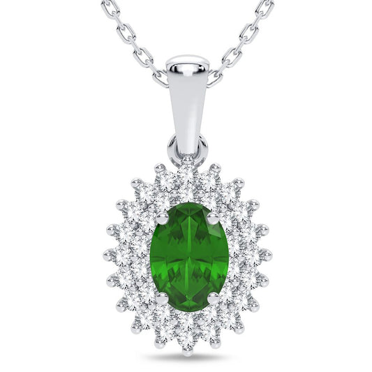 0.25 ct Diamond Pendant in 14K Gold