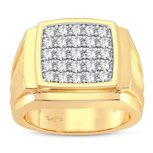 1.00 ct Men's Diamond Ring in 14K Gold