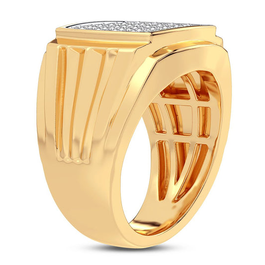 1.00 ct Men's Diamond Ring in 14K Gold