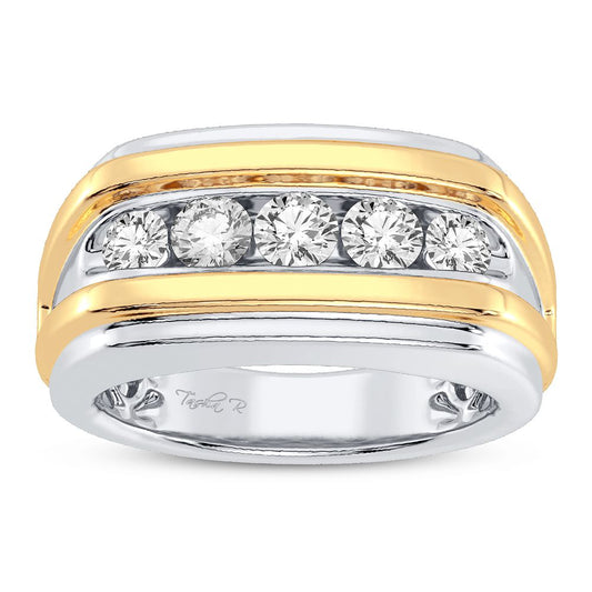 0.50 ct Men's Diamond Ring in 14K Gold