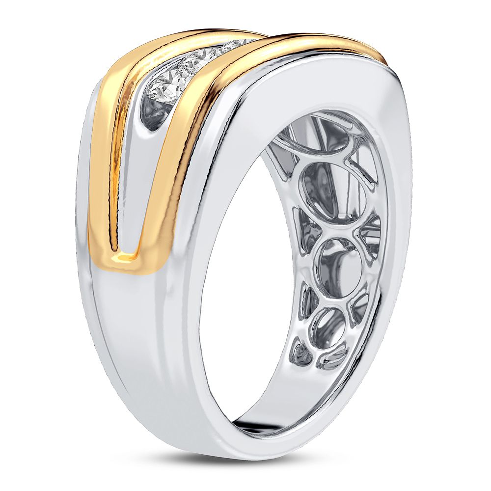 0.50 ct Men's Diamond Ring in 14K Gold
