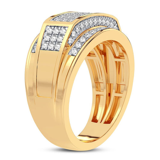 1.00 ct Men's Diamond Ring in 14K Gold