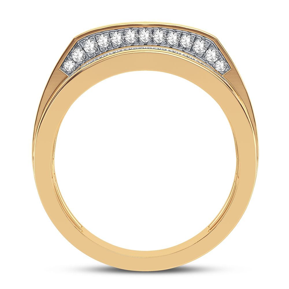 1.00 ct Men's Diamond Ring in 10K Gold
