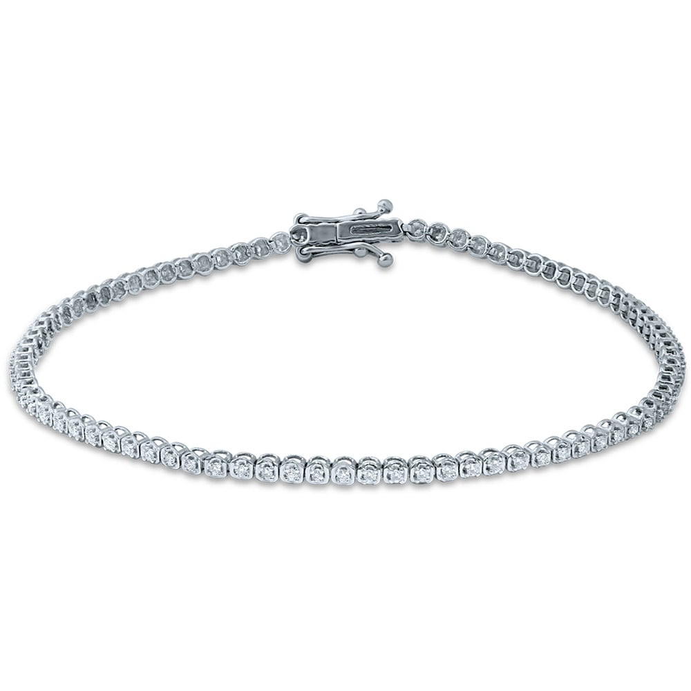 1.00 ct Diamond Bracelet in 14K Gold