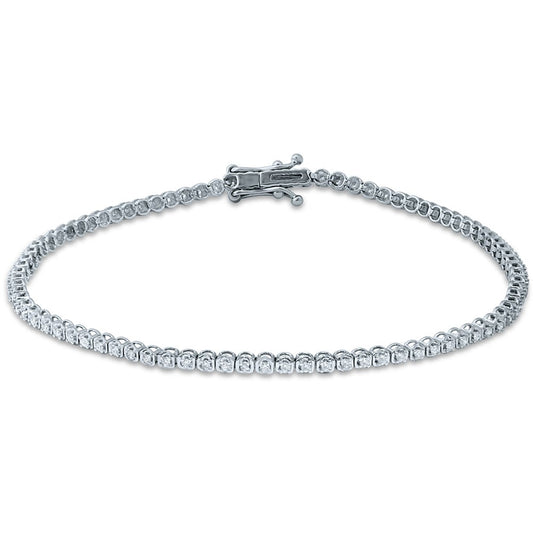 1.00 ct Diamond Bracelet in 14K Gold