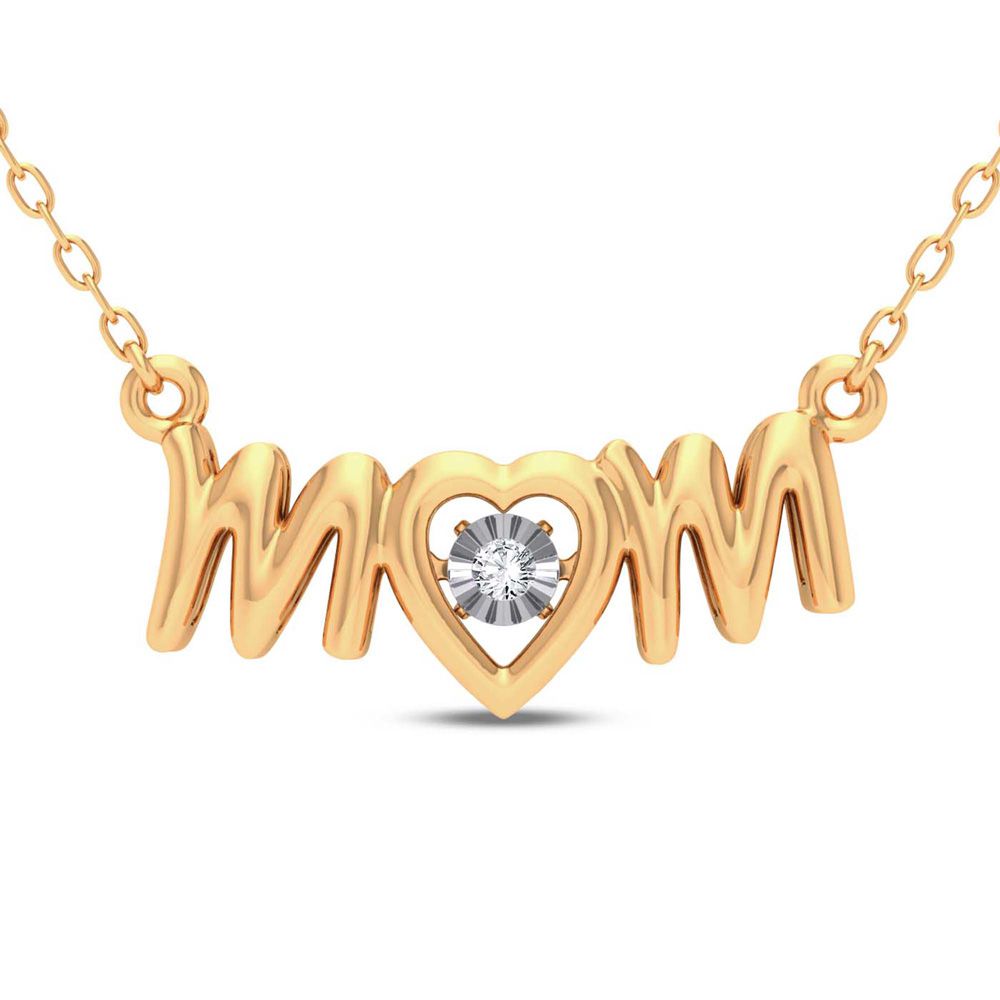0.05 ct Diamond Necklace in 10K Gold