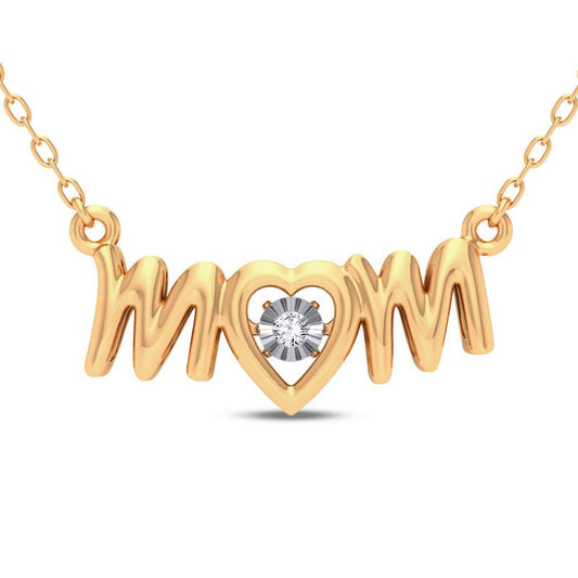 0.05 ct Diamond Necklace in 10K Gold