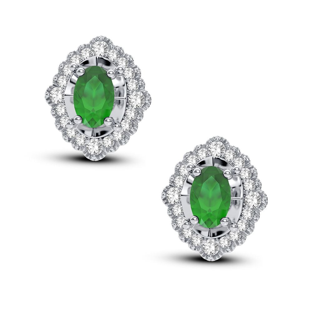 0.20 ct Diamond Earrings in 14K Gold