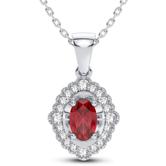 0.12 ct Diamond Pendant in 14K Gold
