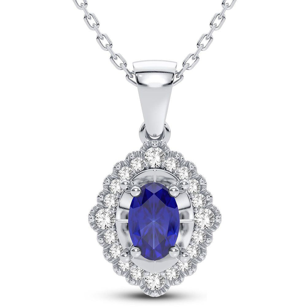 0.12 ct Diamond Pendant in 14K Gold
