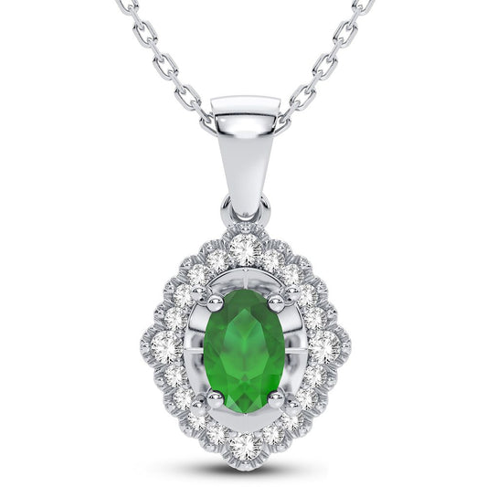 0.12 ct Diamond Pendant in 14K Gold