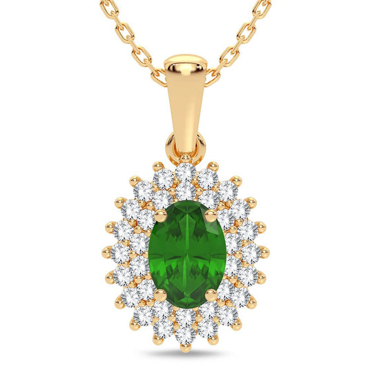 0.25 ct Diamond Pendant in 14K Gold