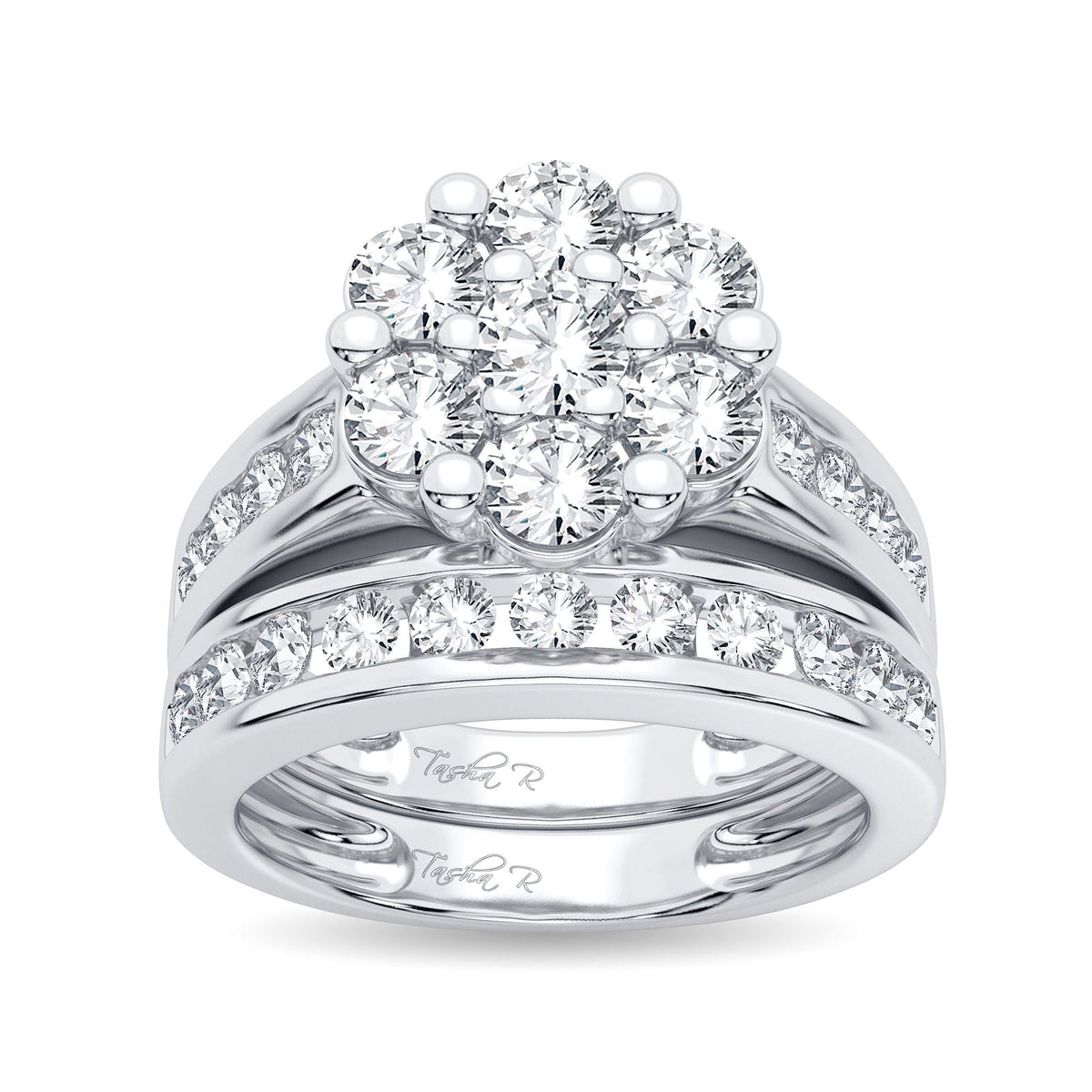 2.00 ct Diamond Bridal Ring in 14K Gold