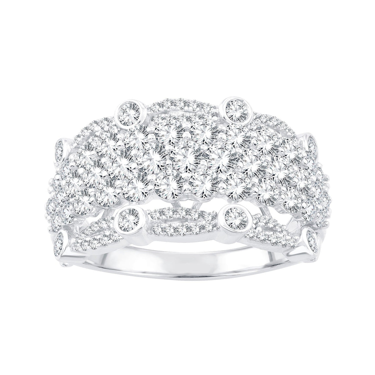 2.00 ct Diamond Band in 14K Gold