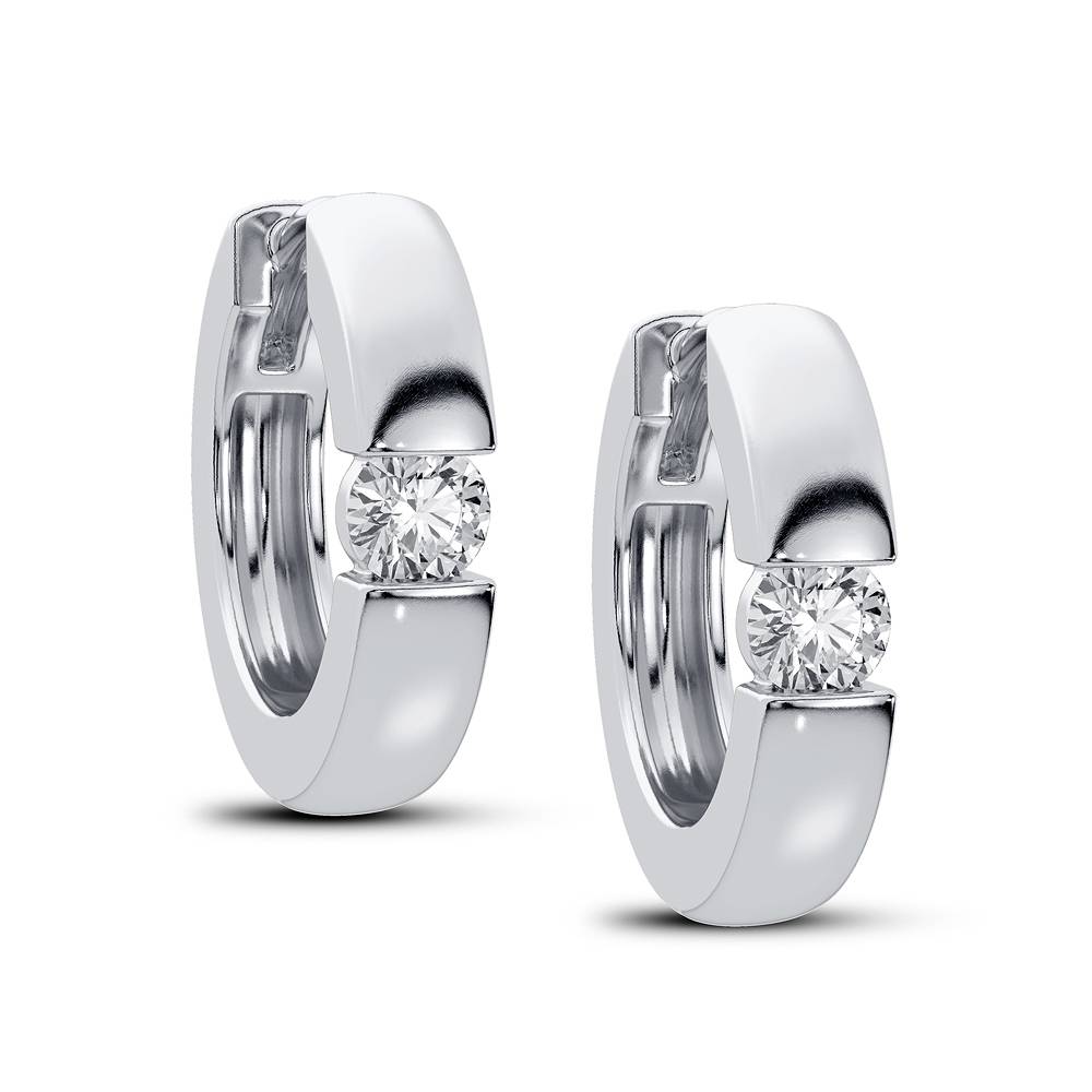 0.25 ct Diamond Earrings in 14K Gold