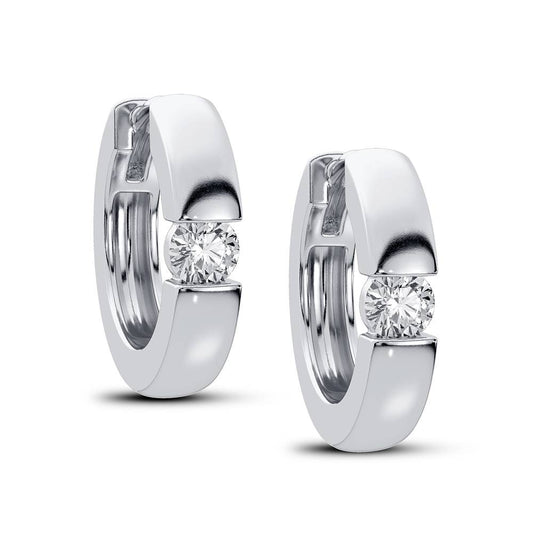 0.25 ct Diamond Earrings in 14K Gold