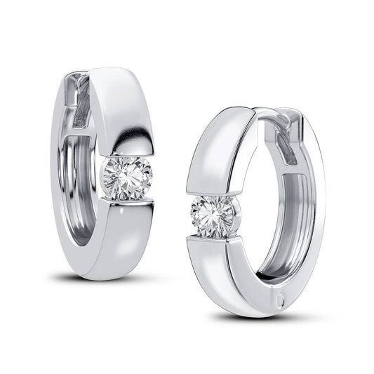 0.25 ct Diamond Earrings in 14K Gold