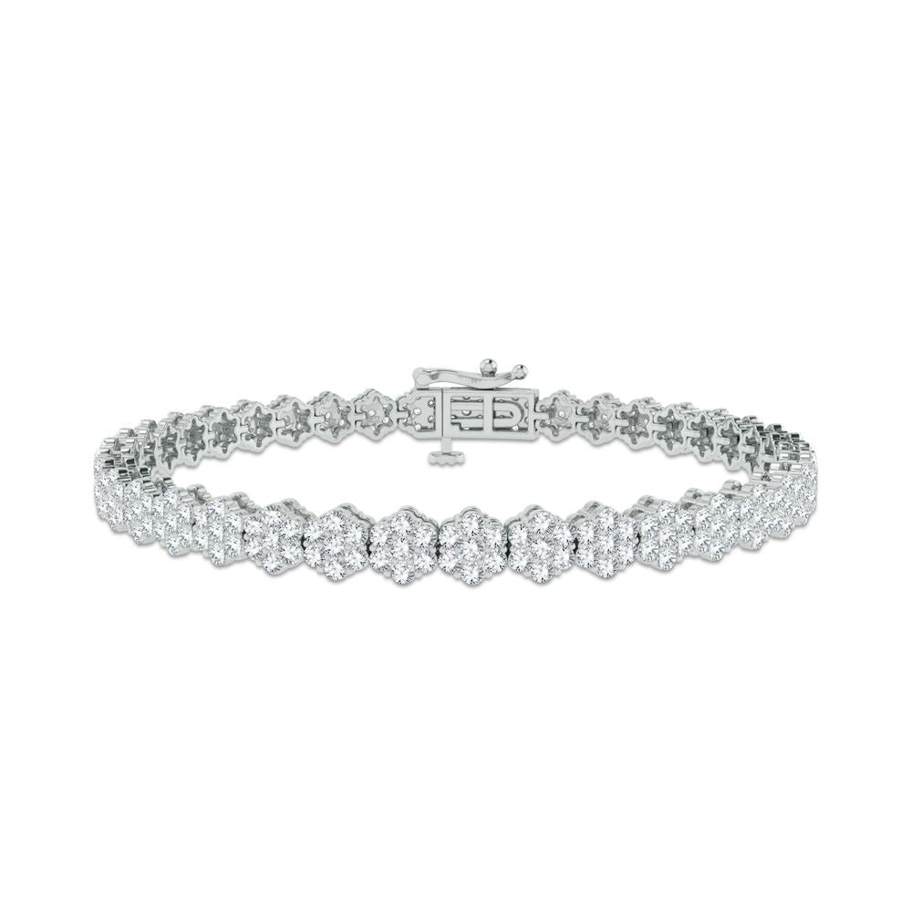4.00 ct Diamond Bracelet in 14K Gold
