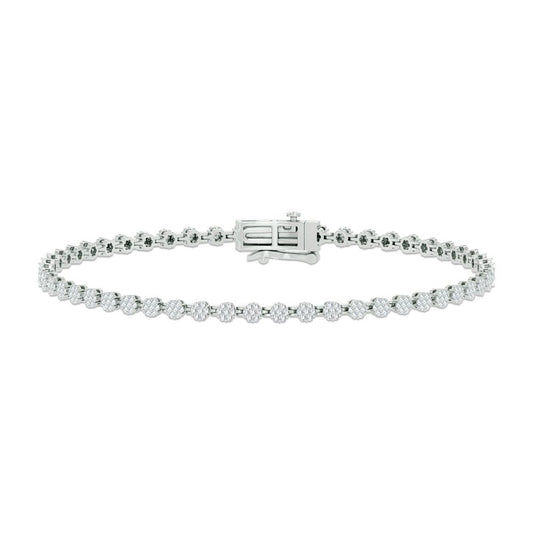 1.00 ct Diamond Bracelet in 14K Gold