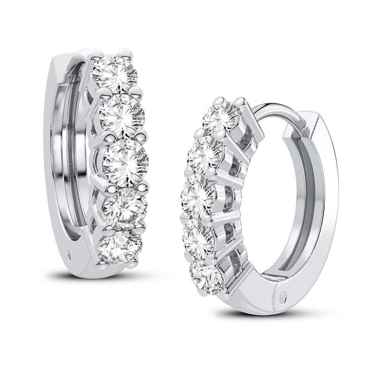 0.27 ct Diamond Earrings in 10K Gold