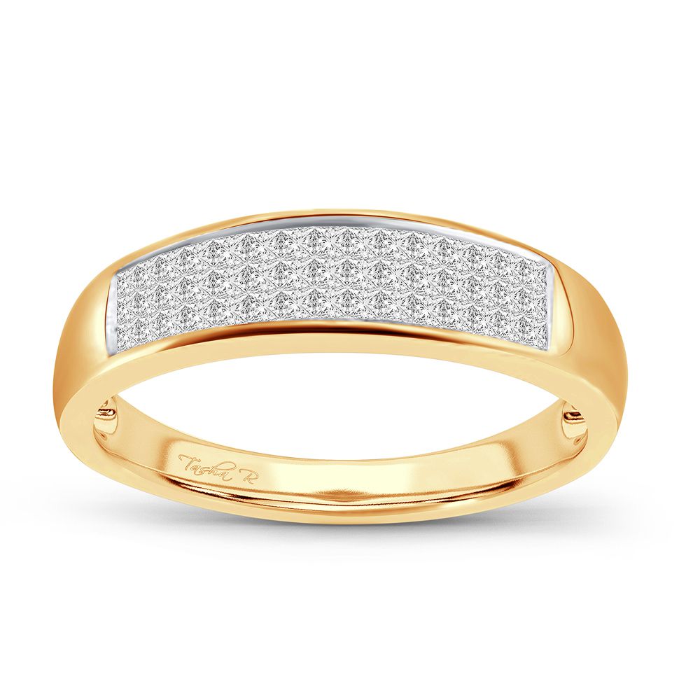0.50 ct Men's Diamond Band in 14K Gold