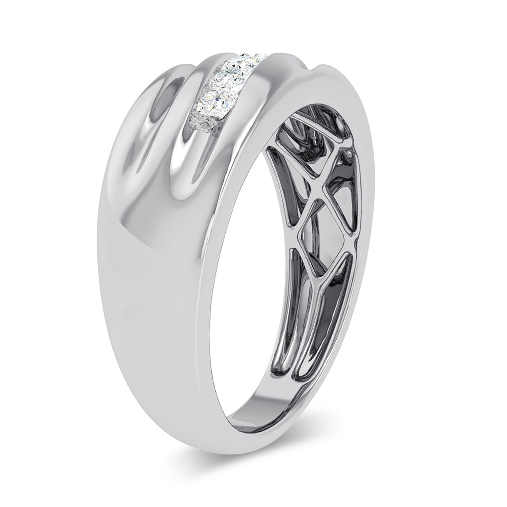 0.25 ct Men's Diamond Ring in 14K Gold