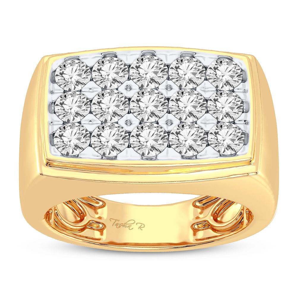 2.00 ct Men's Diamond Ring in 14K Gold