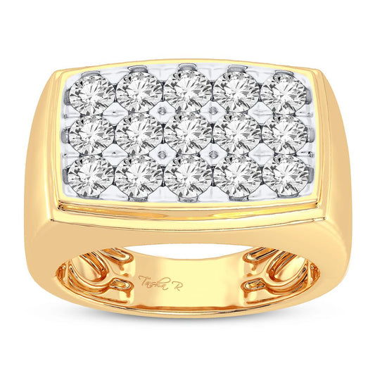 2.00 ct Men's Diamond Ring in 14K Gold