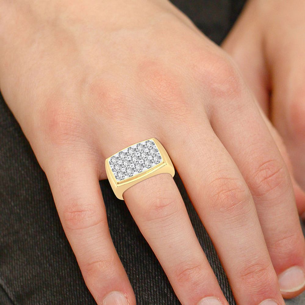 2.00 ct Men's Diamond Ring in 14K Gold