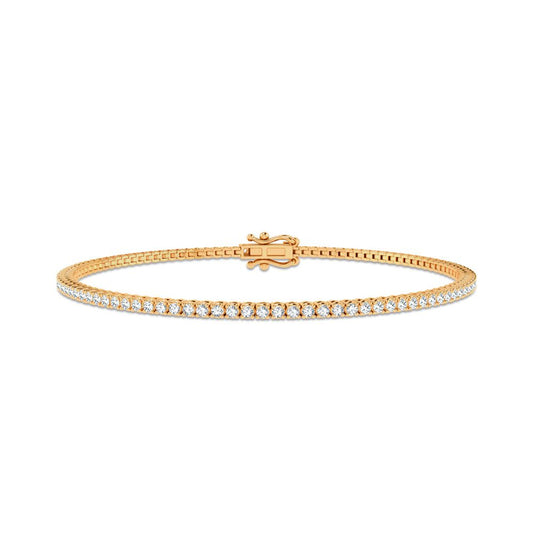 1.00 ct Diamond Bracelet in 14K Gold