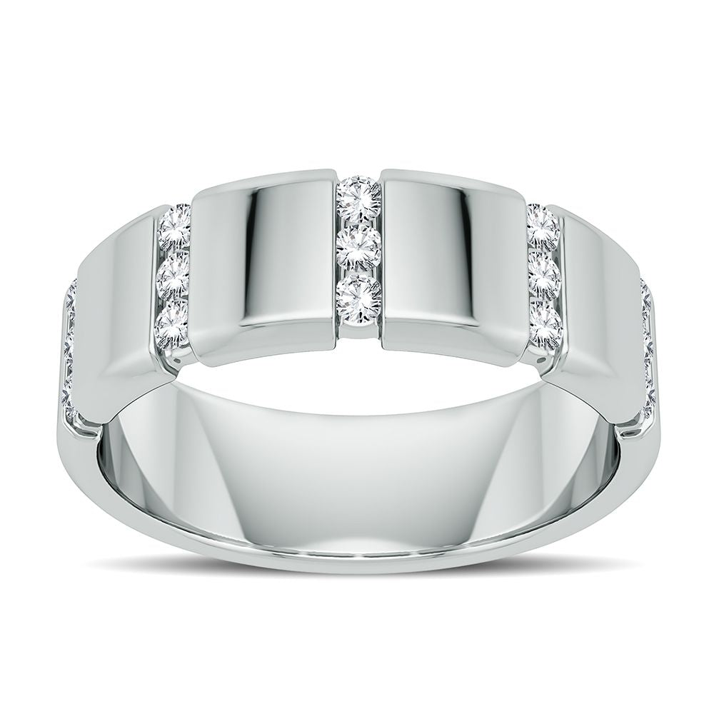 0.33 ct Men's Diamond Band in 14K Gold