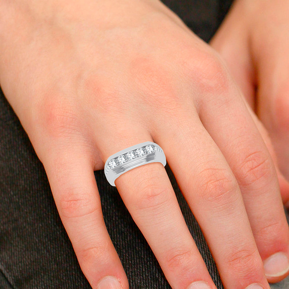 1.00 ct Men's Diamond Ring in 14K Gold