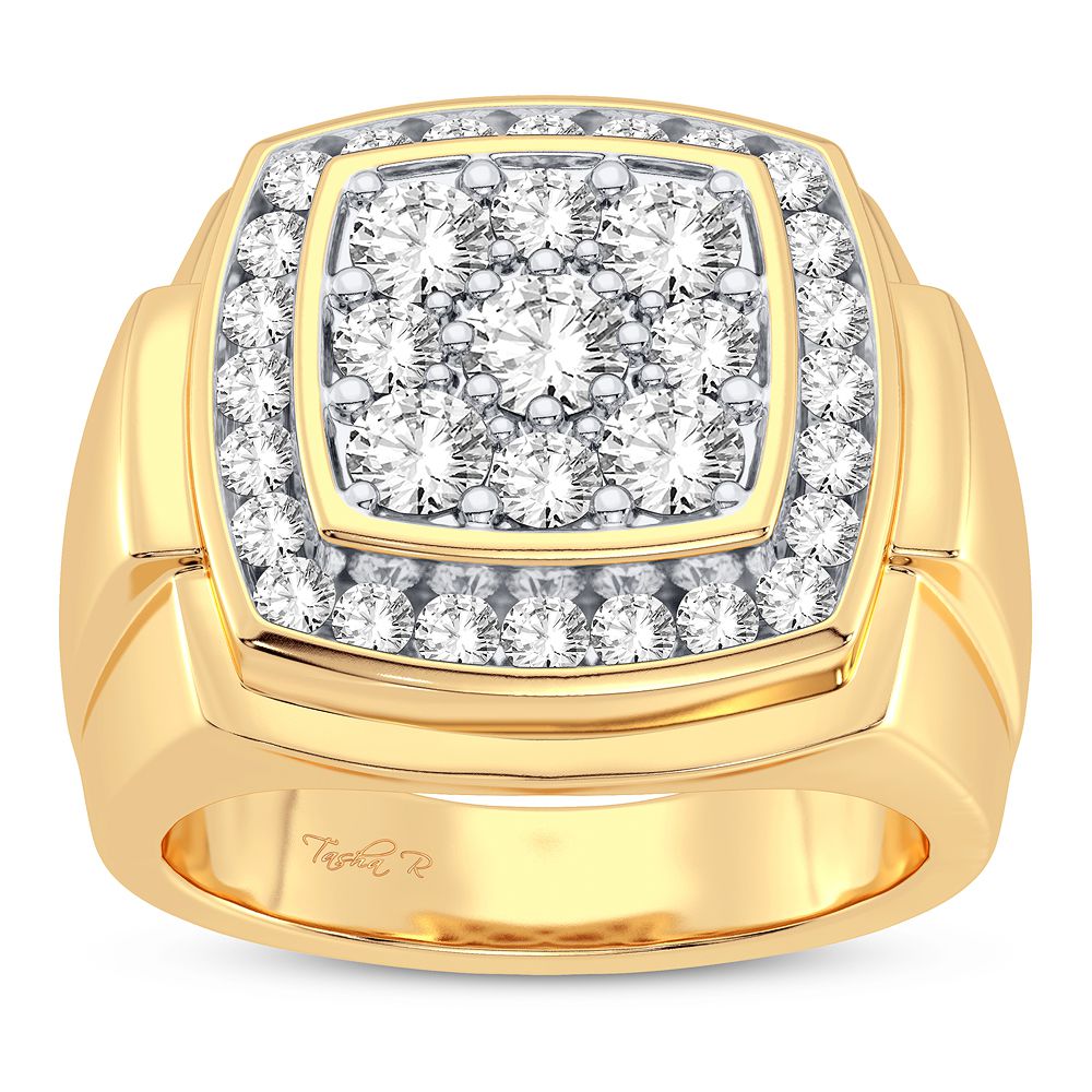 2.00 ct Men's Diamond Ring in 14K Gold