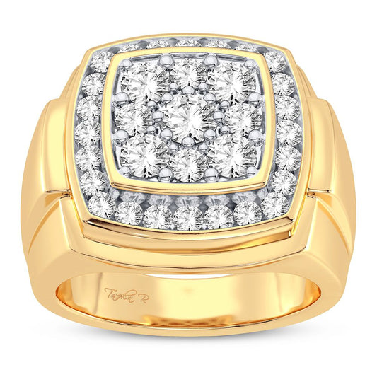 2.00 ct Men's Diamond Ring in 14K Gold