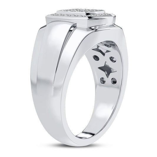0.50 ct Men's Diamond Ring in 14K Gold
