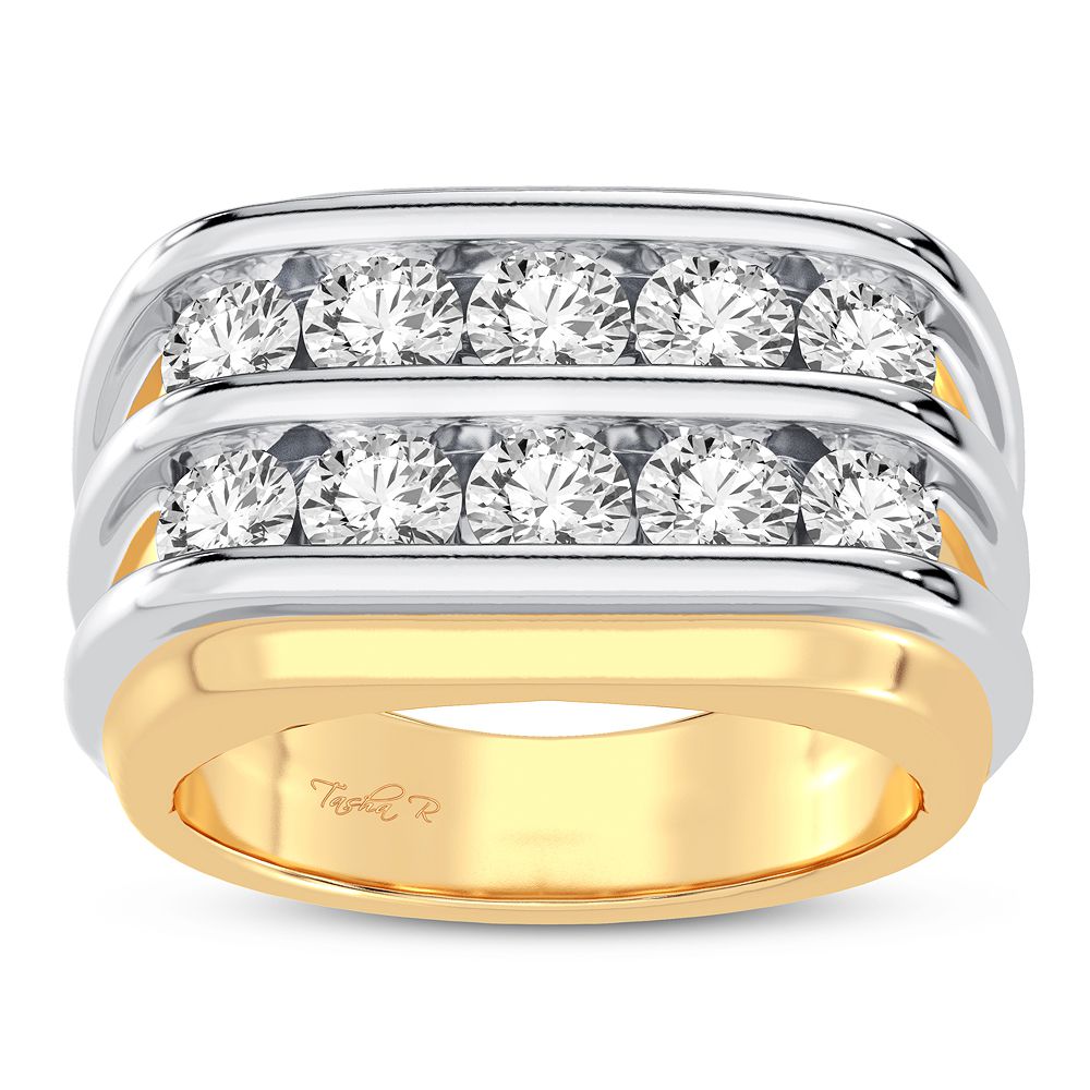 2.00 ct Men's Diamond Ring in 14K Gold