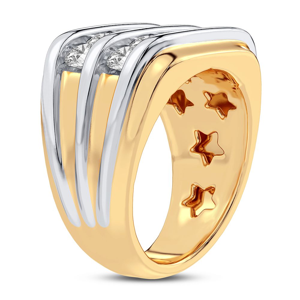 2.00 ct Men's Diamond Ring in 14K Gold