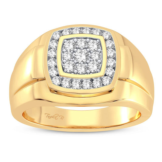 0.50 ct Men's Diamond Ring in 14K Gold