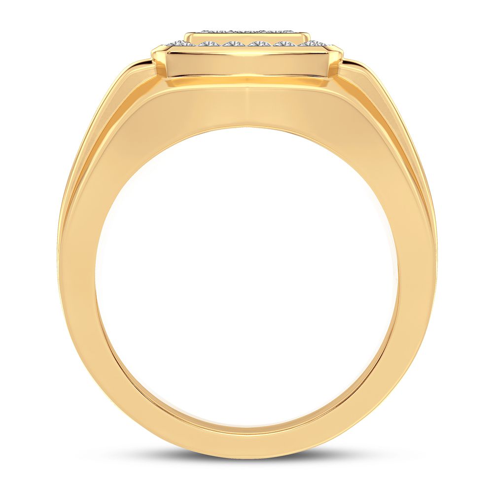 0.50 ct Men's Diamond Ring in 14K Gold
