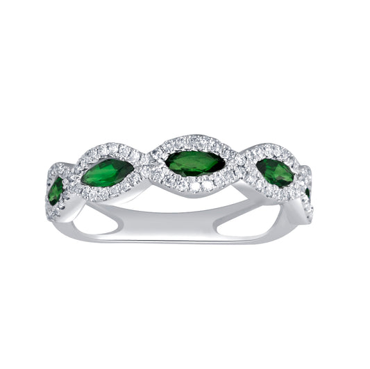 0.22 ct Diamond Band in 14K Gold