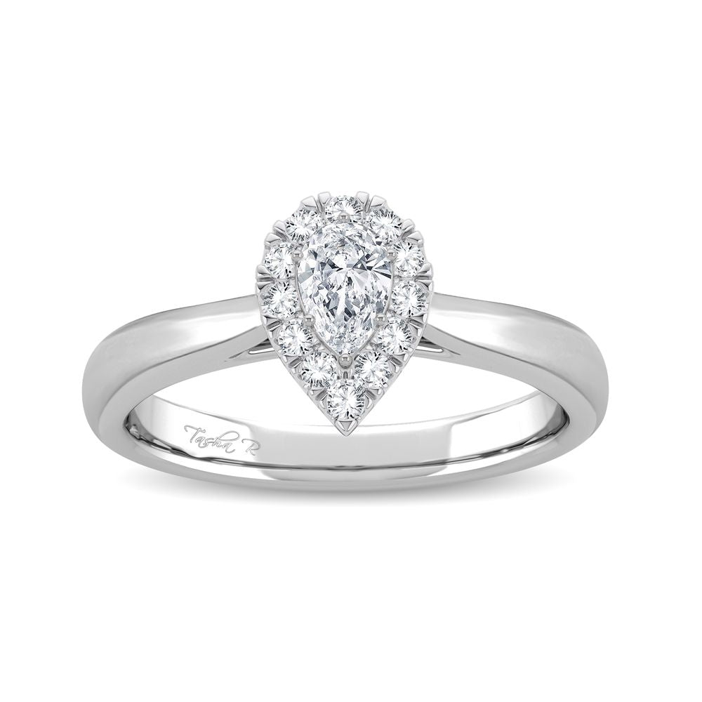 0.33 ct Diamond Promise Ring in 14K Gold