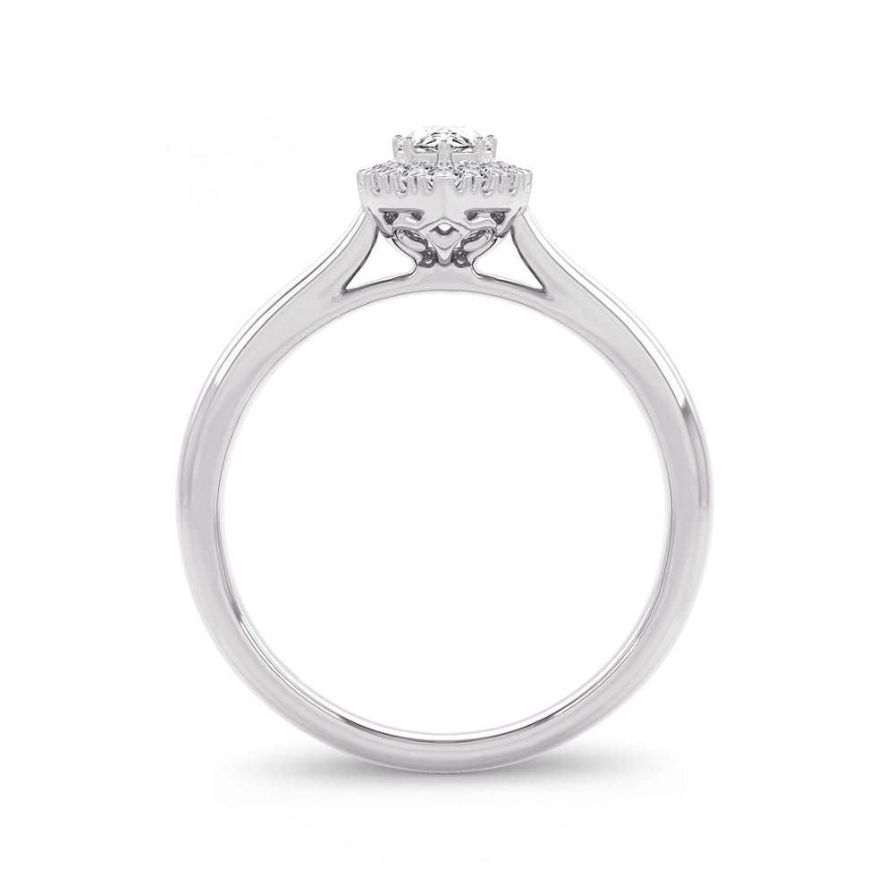 0.33 ct Diamond Promise Ring in 14K Gold