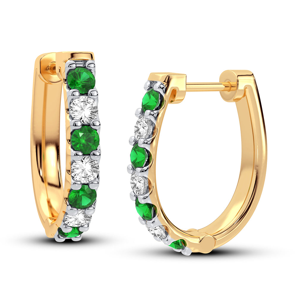 0.40 ct Diamond Earrings in 14K Gold