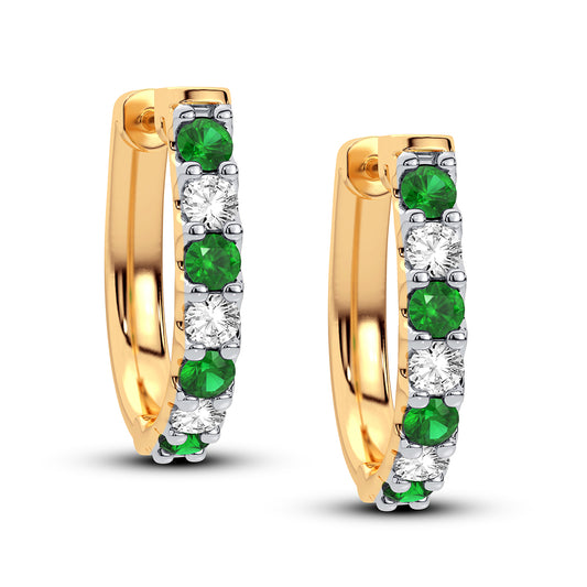 0.40 ct Diamond Earrings in 14K Gold
