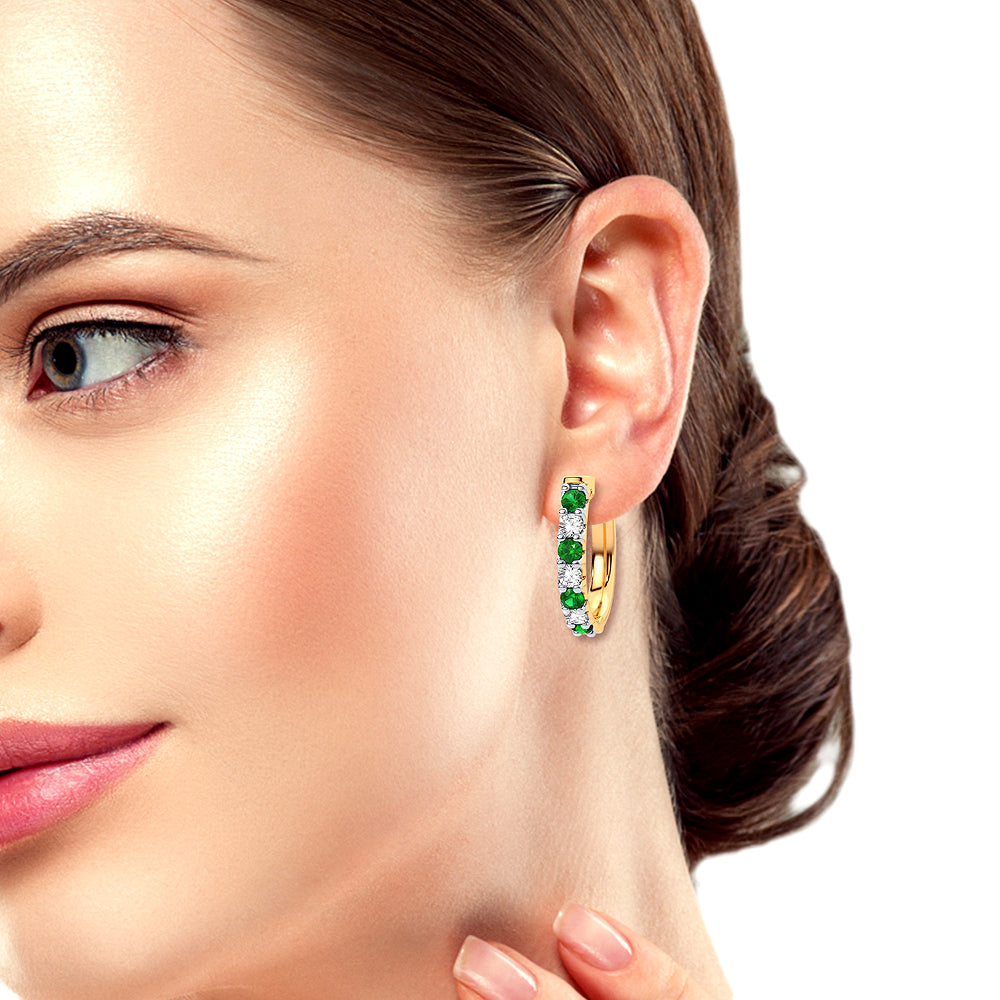 0.40 ct Diamond Earrings in 14K Gold